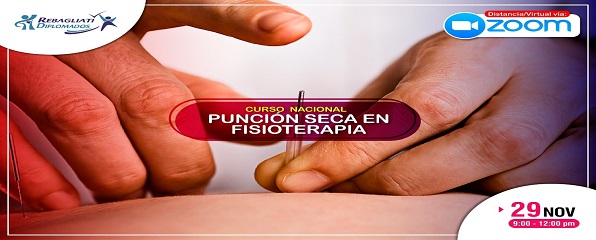CURSO NACIONAL "PUNCIÓN SECA EN FISIOTERAPIA"