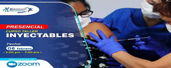 CURSO TALLER "INYECTABLES"