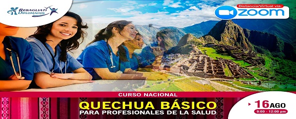 CURSO NACIONAL "QUECHUA BÁSICO PARA PROFESIONALES DE LA SALUD"