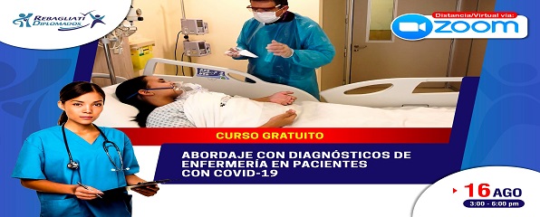 CURSO NACIONAL "ABORDAJE CON DIAGNÓSTICOS DE ENFERMERÍA EN PACIENTES CON COVID-19"